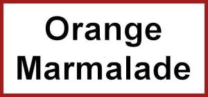 Orange Marmalade